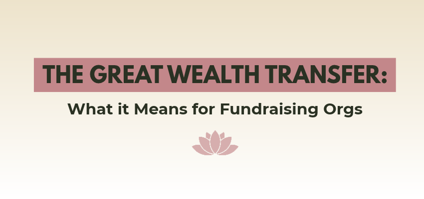what the great wealth transfer means for nonprofits